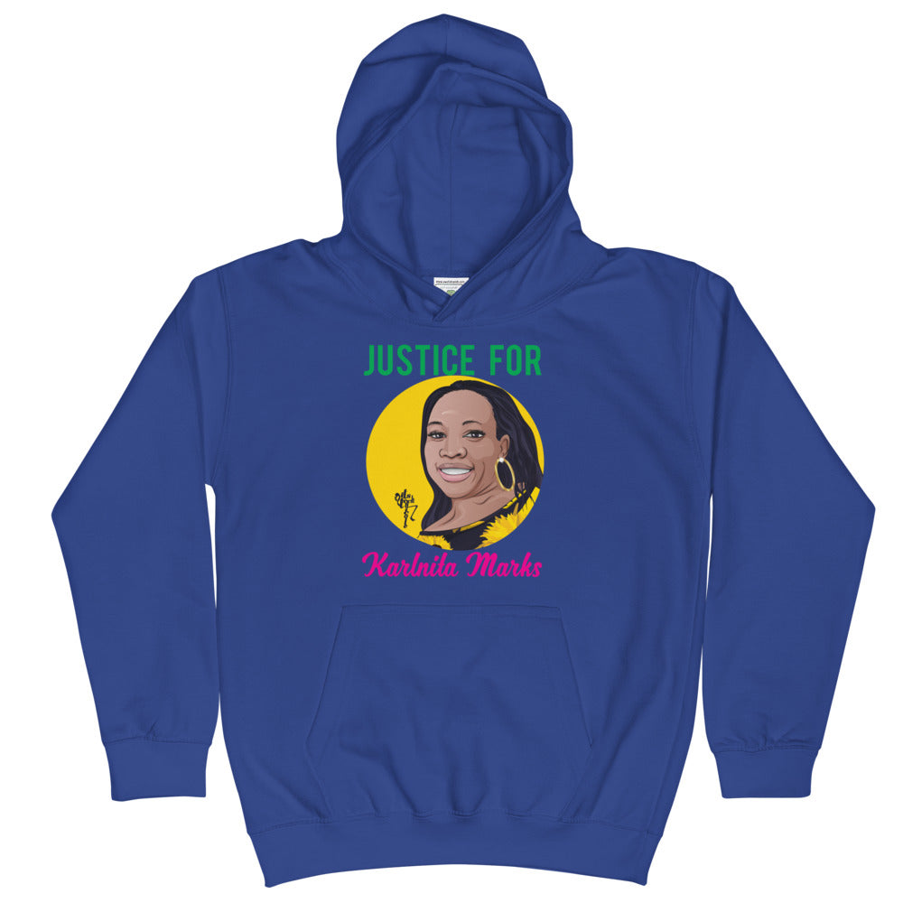 Justice for Karlnita Marks Kids Hoodie