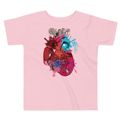 Art Heart Series: 1 Toddler Short Sleeve Tee