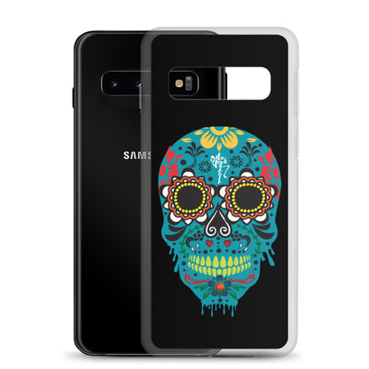 Dia de los Muertos Azul Samsung Case