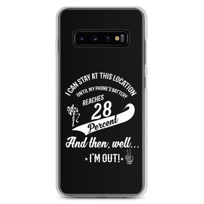 28% Battery Samsung Case