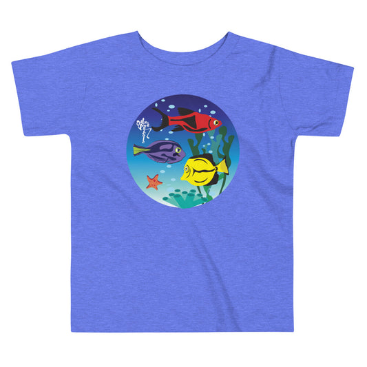Aquarium Toddler Short Sleeve Tee