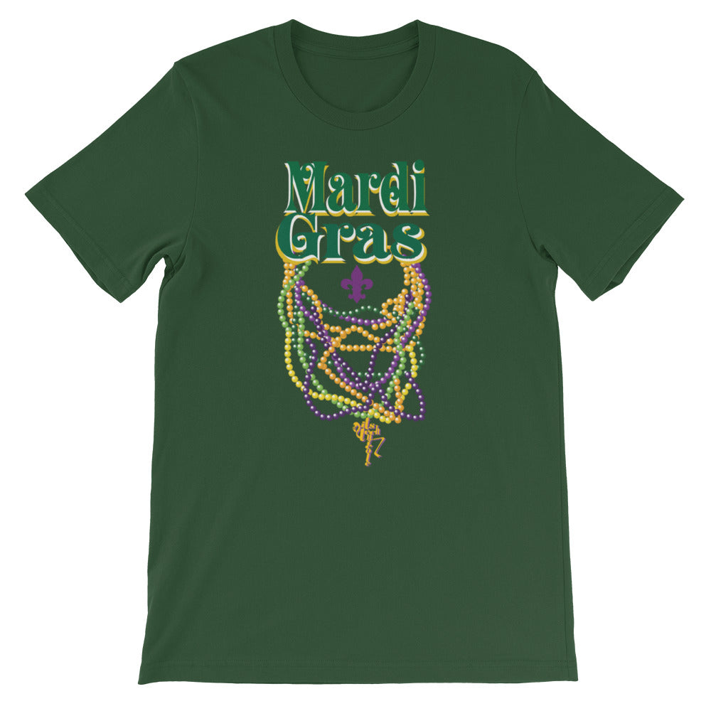 Mardi Gras Beads T-Shirt