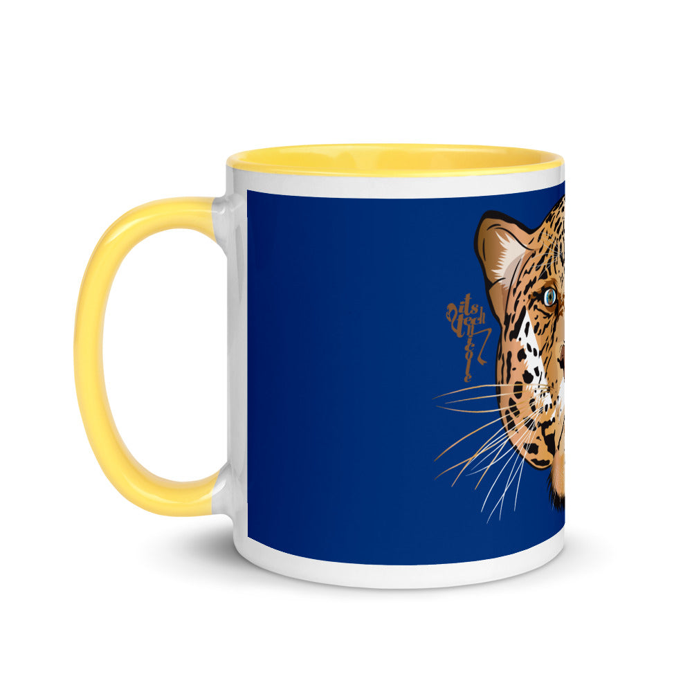 Jaguar Mug with Color Inside