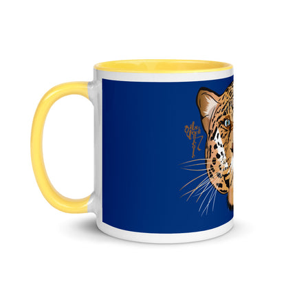Jaguar Mug with Color Inside