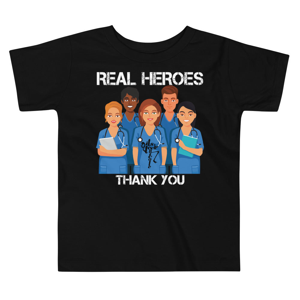 Real Heroes...Thank You Toddler Short Sleeve Tee