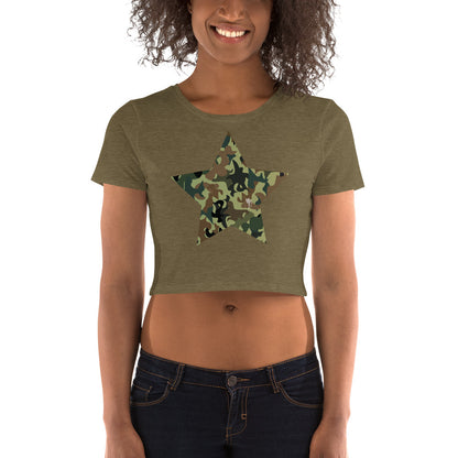 Camo Women’s Crop Tee