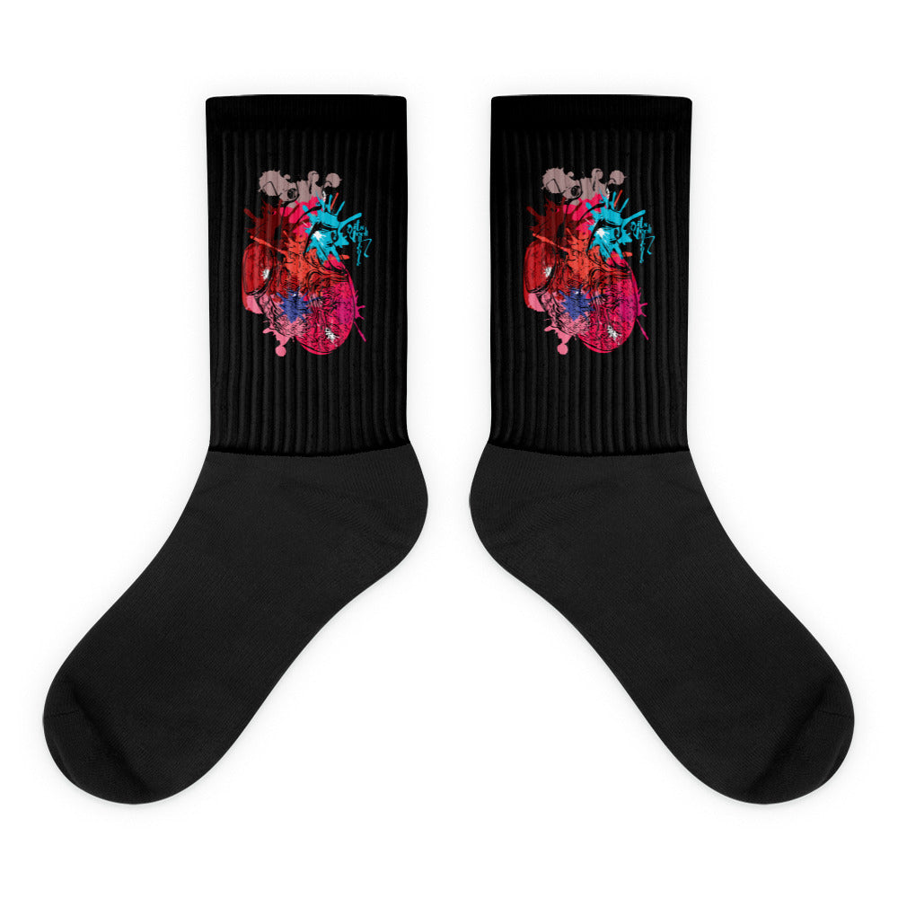 Art Heart Series: 1 Socks