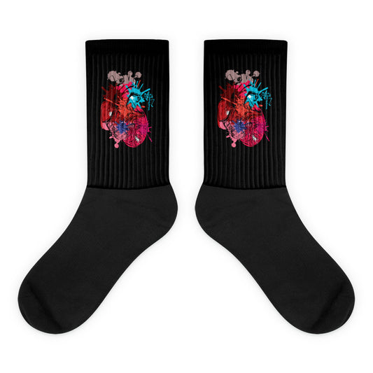 Art Heart Series: 1 Socks