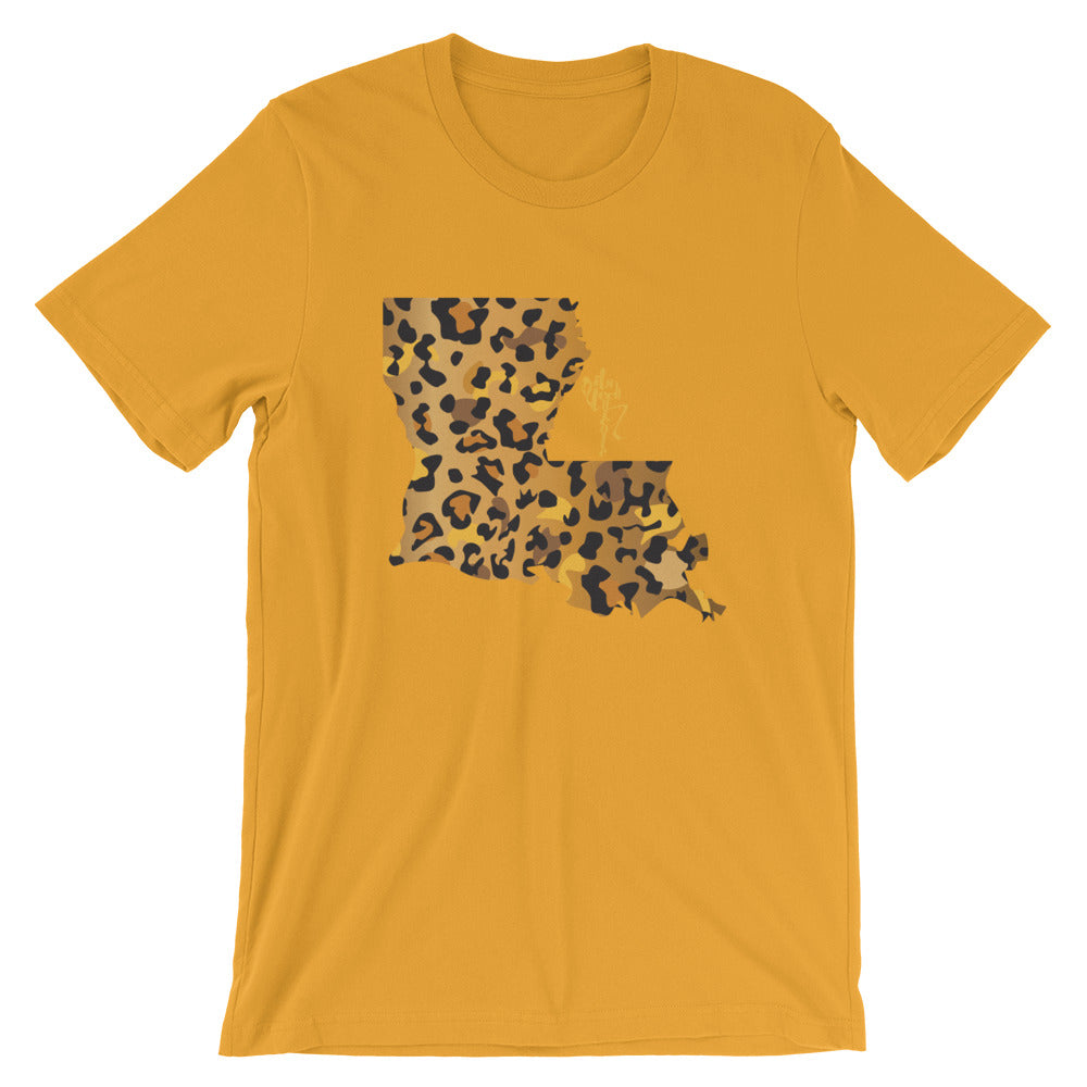 Louisiana Leopard Short-Sleeve Standard T-Shirt