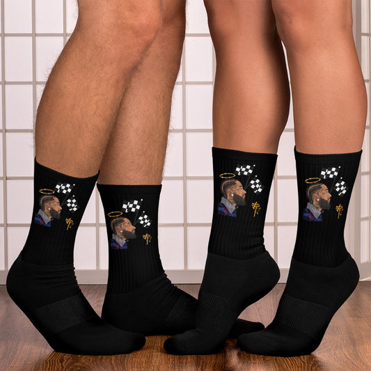 Nipsey Hussle Tribute Socks