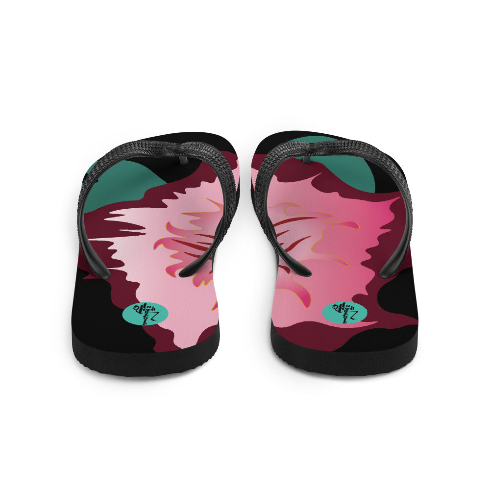 Floral Flip-Flops