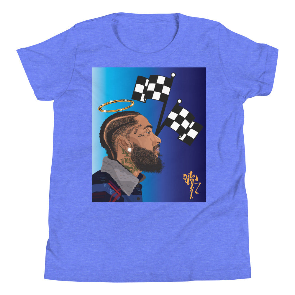 Nipsey Hussle Youth Short Sleeve T-Shirt