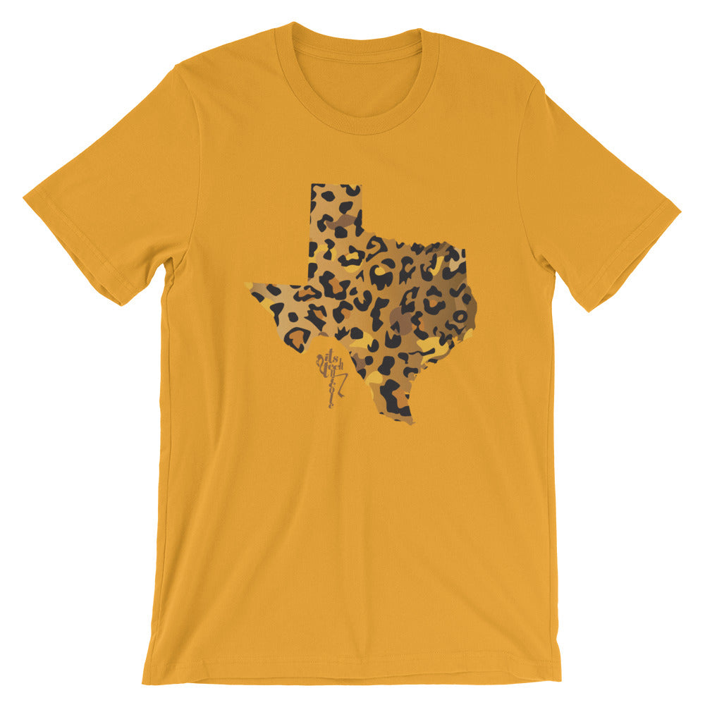 Texas Leopard Short-Sleeve Standard T-Shirt