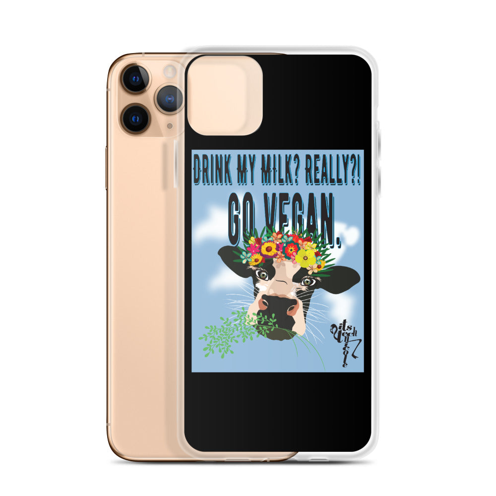 Go Vegan iPhone Case