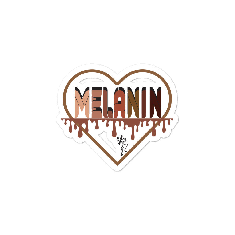 Melanin Bubble-free stickers