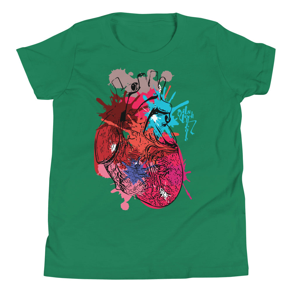 Art Heart Series: 1 Youth Short Sleeve T-Shirt