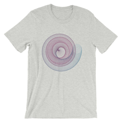 Spiraling Short-Sleeve Graphic T-Shirt