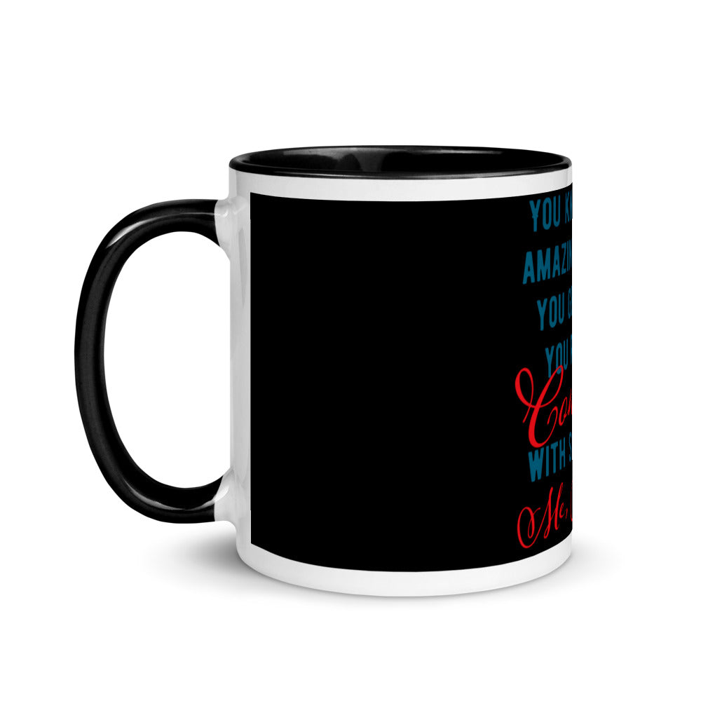 Connections...Missed Mug with Color Inside