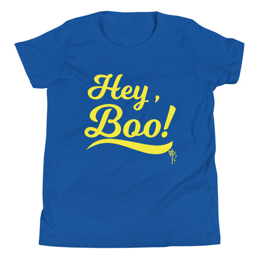 Hey, Boo! Youth Short Sleeve T-Shirt