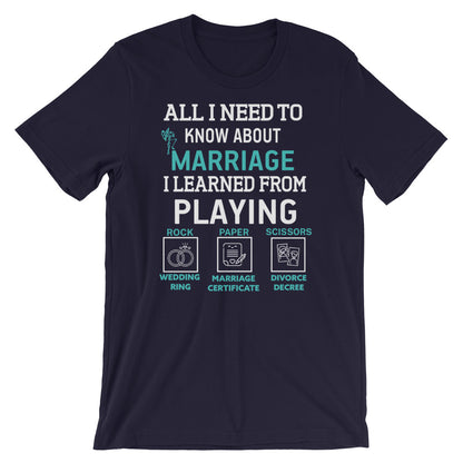 Rock, Paper, Scissors Short-Sleeve Unisex T-Shirt