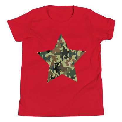Camouflage Youth Short Sleeve T-Shirt