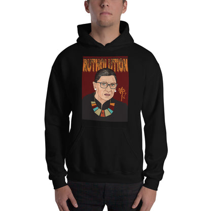Ruth Bader Ginsburg Tribute Art Unisex Hoodie