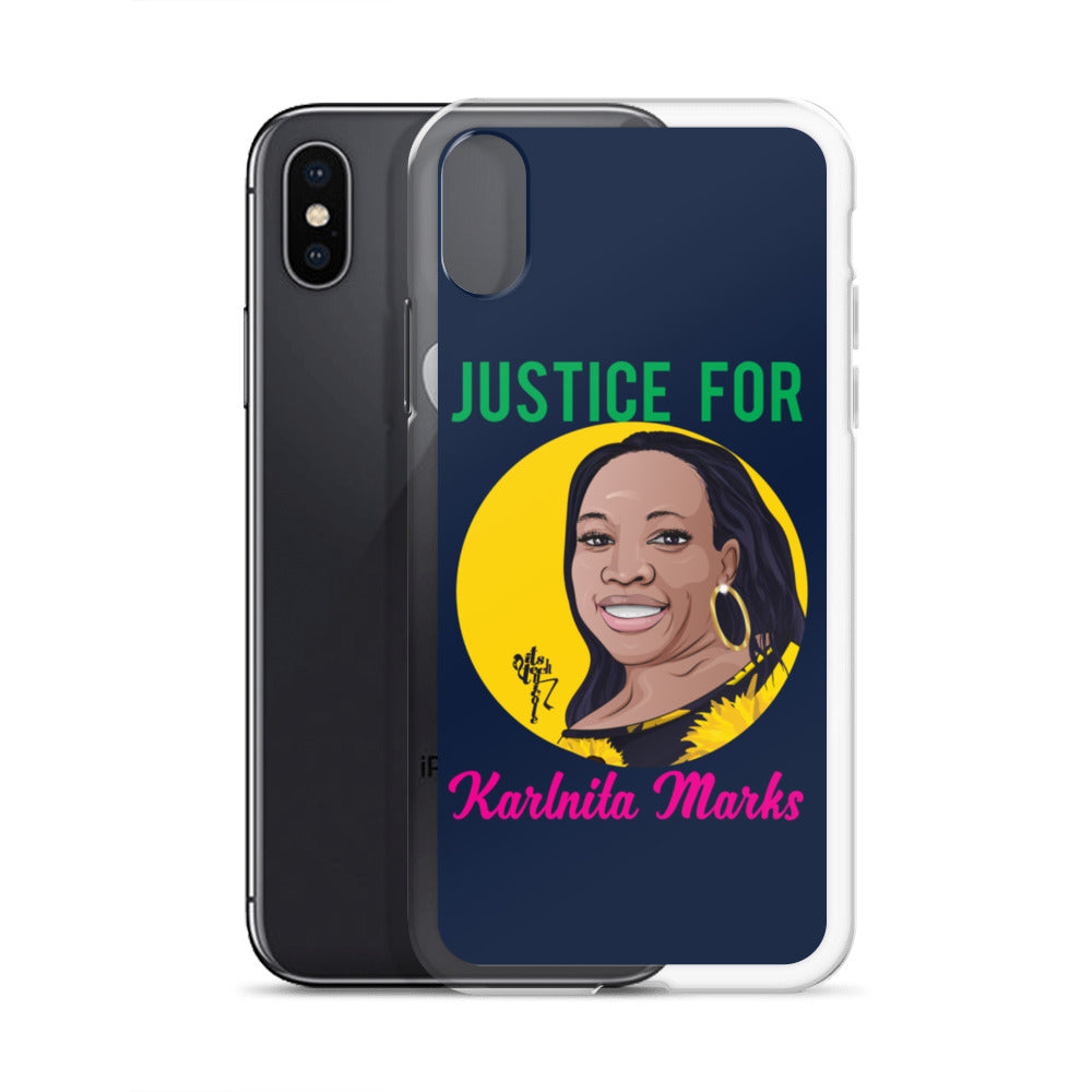 Justice for Karlnita Marks iPhone Case