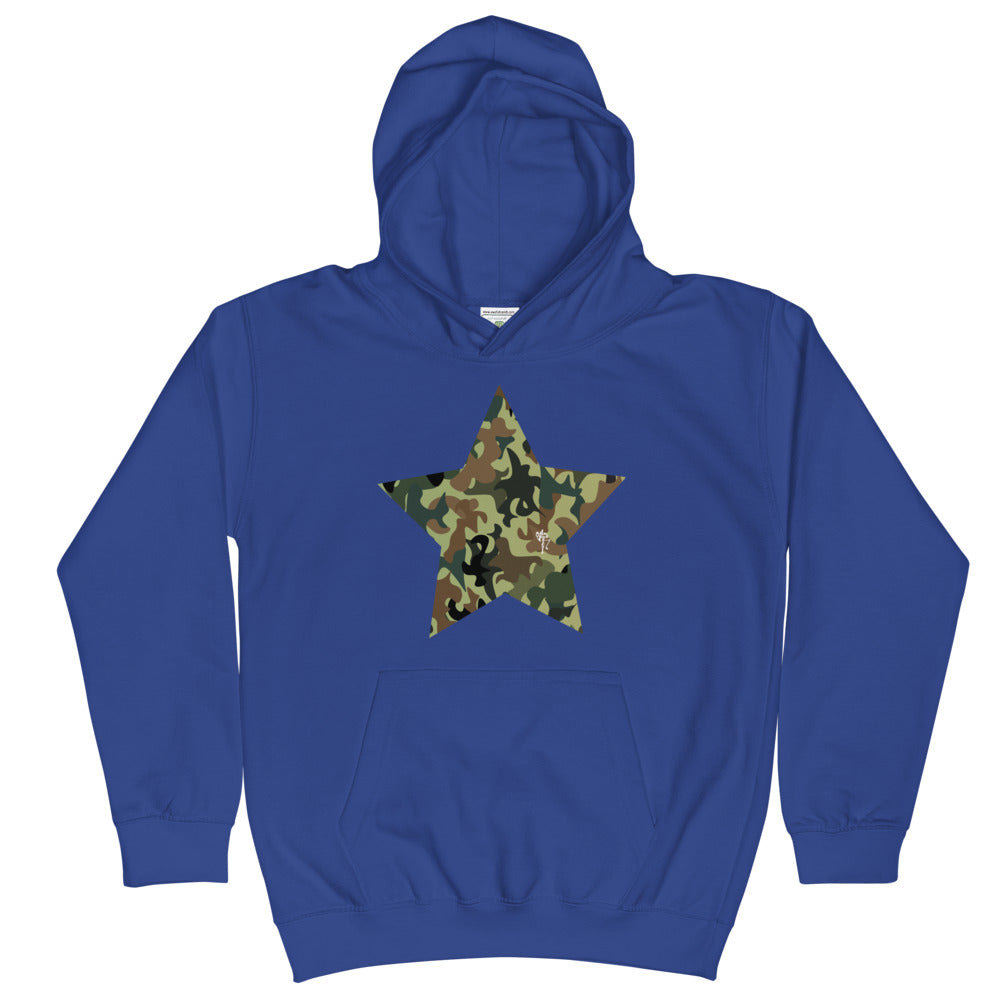 Star Camouflage Kids Hoodie