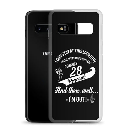 28% Battery Samsung Case