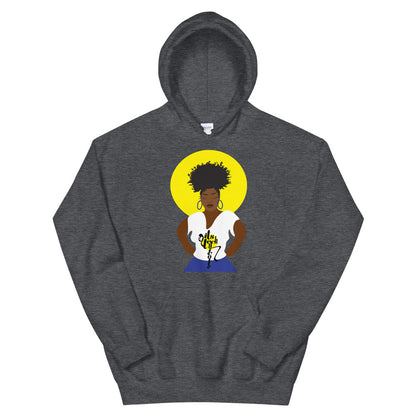 Blue and Gold Unisex Hoodie