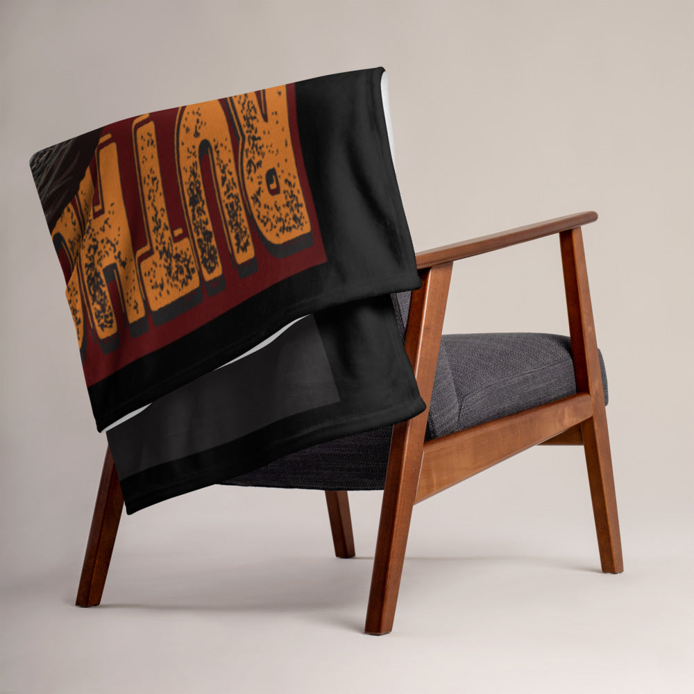Ruth Bader Ginsburg Tribute Art Throw Blanket
