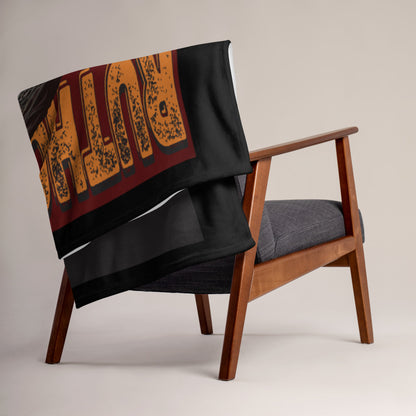 Ruth Bader Ginsburg Tribute Art Throw Blanket