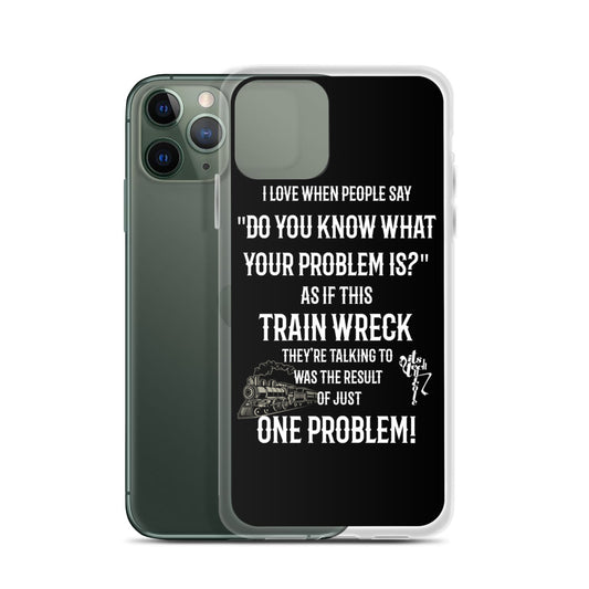 Train Wreck iPhone Case