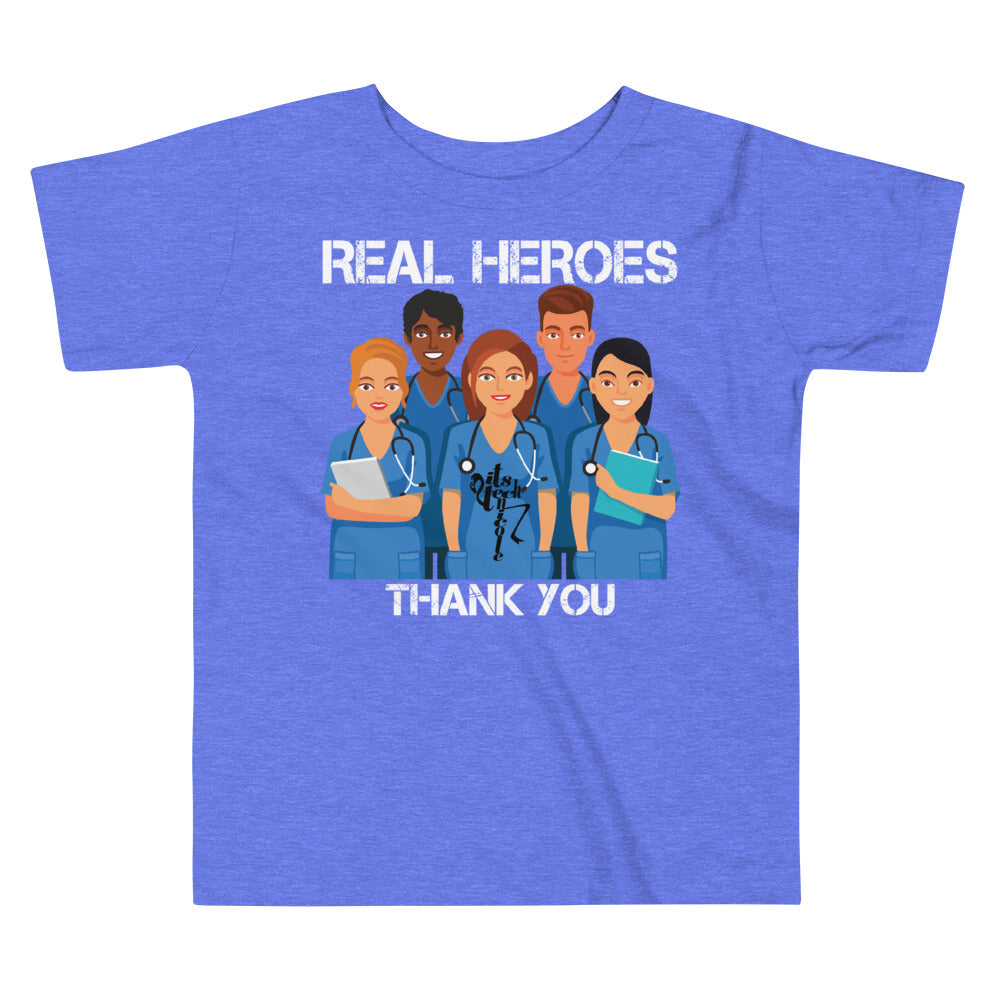 Real Heroes...Thank You Toddler Short Sleeve Tee
