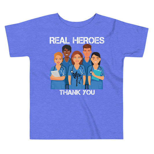 Real Heroes...Thank You Toddler Short Sleeve Tee