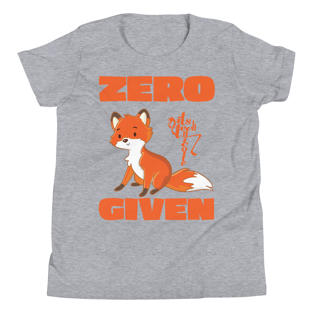 Zero Fox Given Youth Short Sleeve T-Shirt