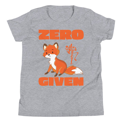 Zero Fox Given Youth Short Sleeve T-Shirt