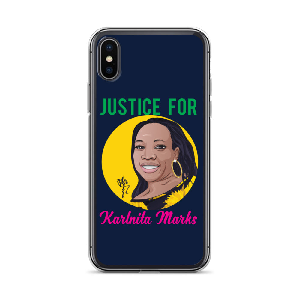 Justice for Karlnita Marks iPhone Case