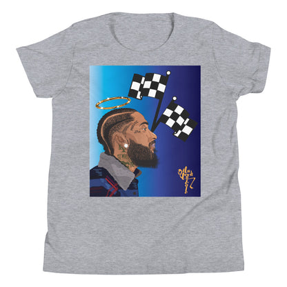 Nipsey Hussle Youth Short Sleeve T-Shirt