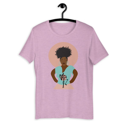 Peach and Mint Short-Sleeve Unisex T-Shirt