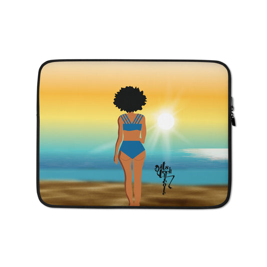 Beach Sunrise Laptop Sleeve