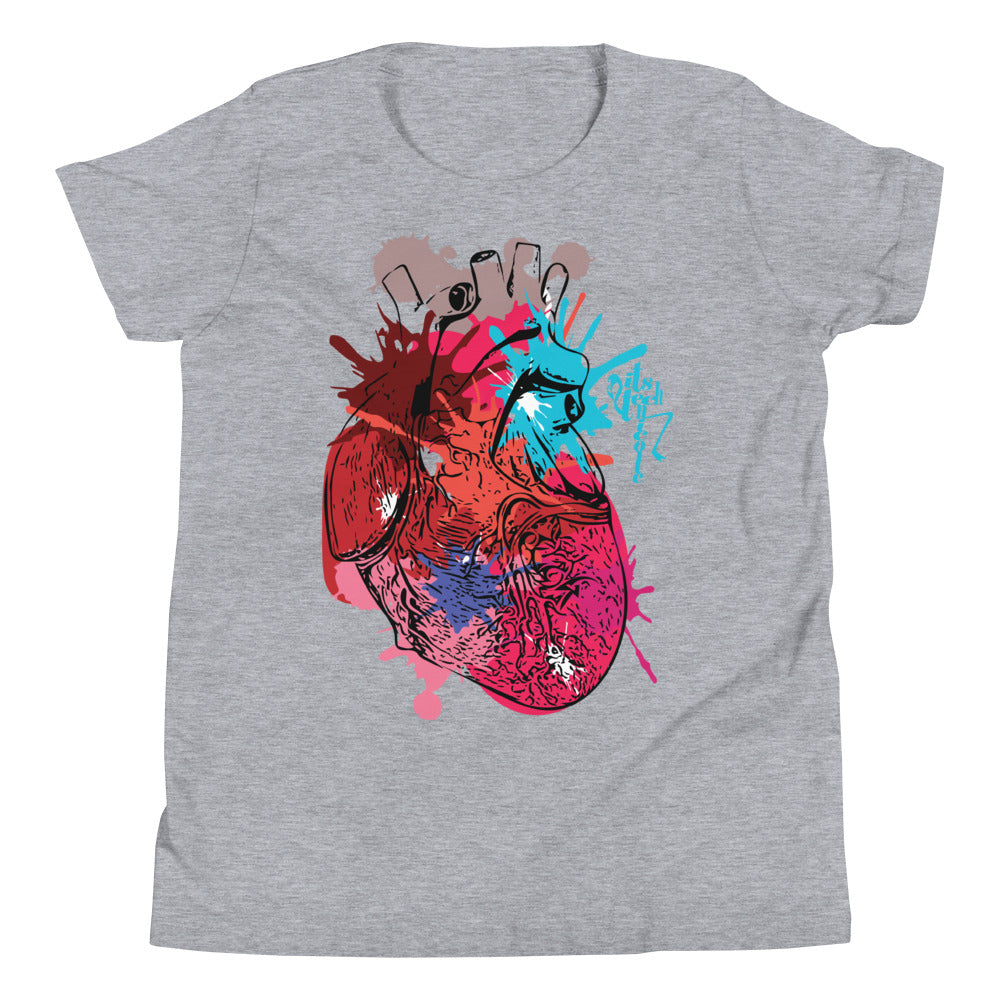 Art Heart Series: 1 Youth Short Sleeve T-Shirt