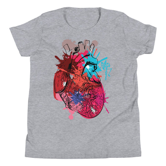 Art Heart Series: 1 Youth Short Sleeve T-Shirt