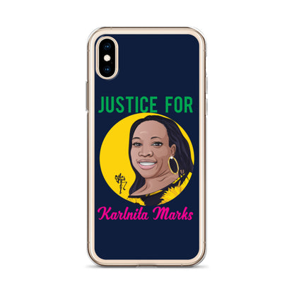 Justice for Karlnita Marks iPhone Case