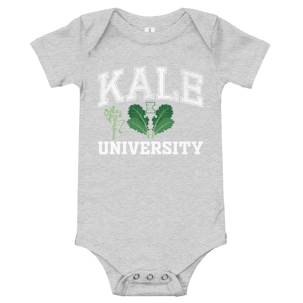 Kale University Onesie