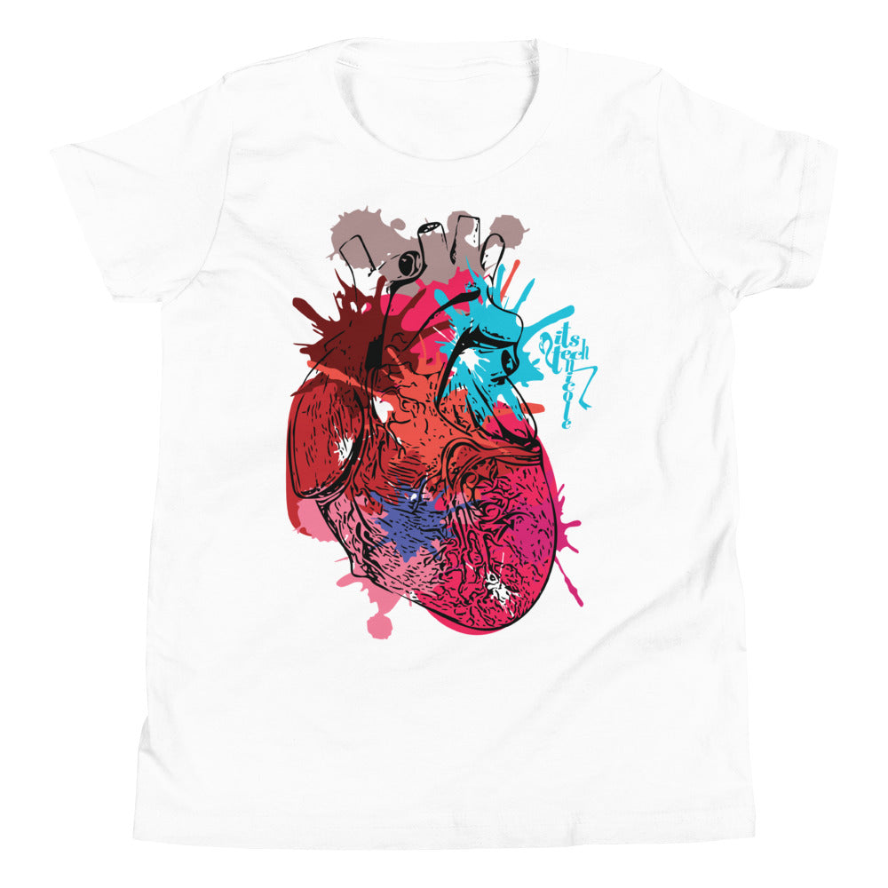 Art Heart Series: 1 Youth Short Sleeve T-Shirt
