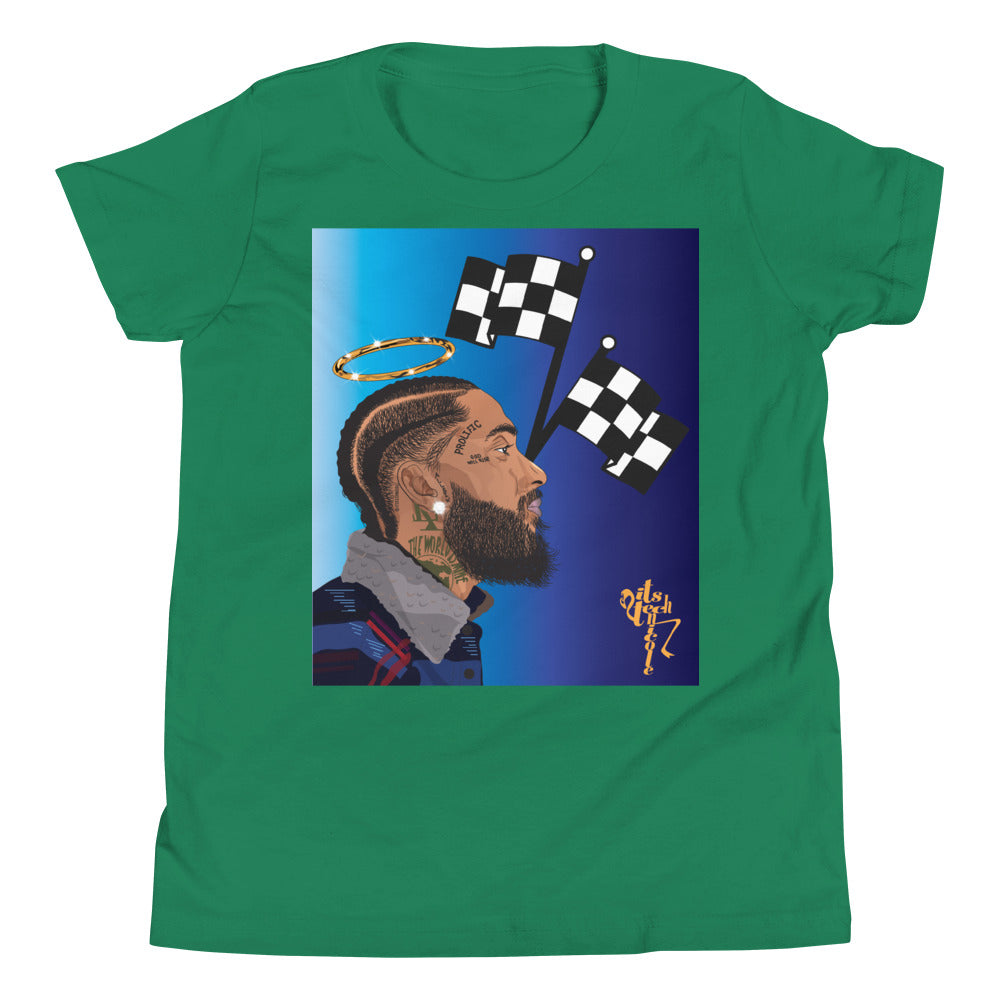 Nipsey Hussle Youth Short Sleeve T-Shirt