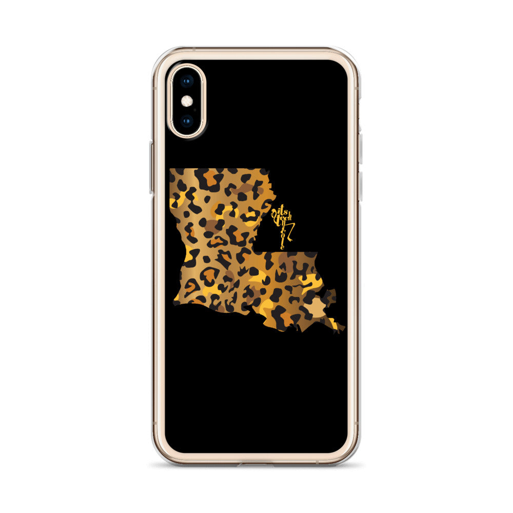 Louisiana Leopard iPhone Case