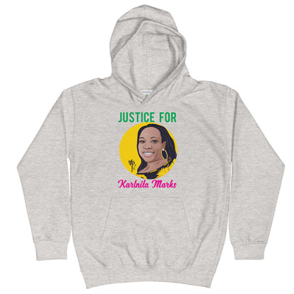 Justice for Karlnita Marks Kids Hoodie