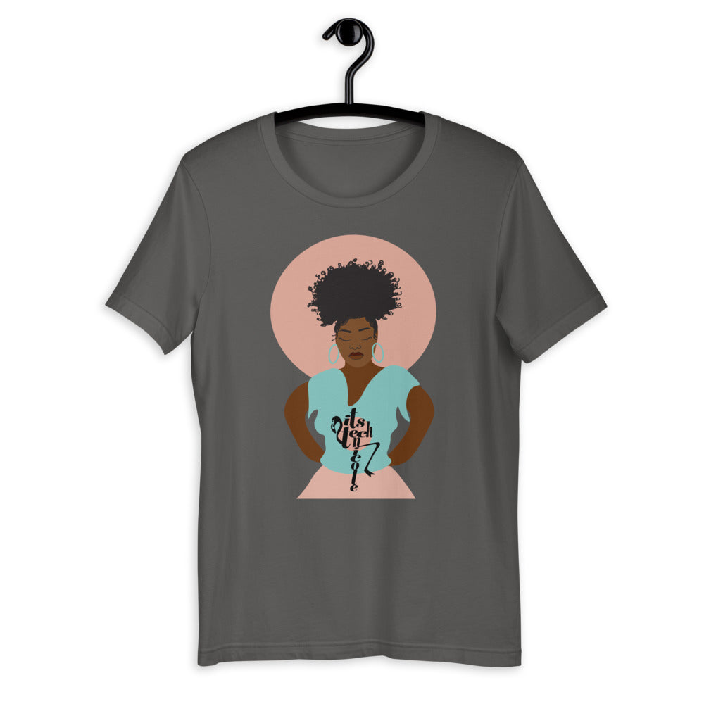 Peach and Mint Short-Sleeve Unisex T-Shirt